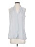 Violet & Claire 100% Polyester Gray Sleeveless Blouse Size S - photo 1