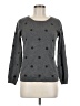 Absolutely! Polka Dots Gray Pullover Sweater Size M - photo 1
