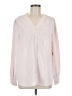 Unbranded Pink Long Sleeve Blouse Size M - photo 1