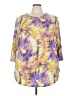 Paisley Grace Yellow Poncho Size 3X - photo 1