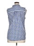 Notations 100% Polyester Blue Sleeveless Blouse Size XL - photo 2