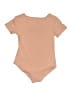 Mangdiup Solid Pink Tan Bodysuit Size M - photo 2