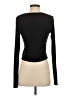 LA Made 100% Spandex Black Long Sleeve Top Size S - photo 2