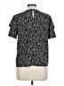 Shein Polka Dots Black Short Sleeve T-Shirt Size L - photo 2