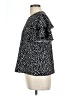 Shein Polka Dots Black Short Sleeve T-Shirt Size L - photo 5