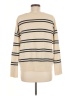 Vince. Stripes Ivory Pullover Sweater Size M - photo 2