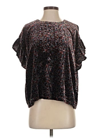 Current/Elliott Short Sleeve Blouse (view 1)