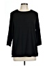 Assorted Brands Black 3/4 Sleeve T-Shirt Size L - photo 1