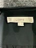 Ann Taylor LOFT 100% Polyester Black Long Sleeve Blouse Size S - photo 7