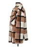 Love Ellie 100% Polyester Plaid Brown Coat Size S - photo 5