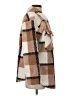 Love Ellie 100% Polyester Plaid Brown Coat Size S - photo 4
