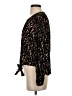 Buffalo by David Bitton Black Long Sleeve Blouse Size XS - photo 5