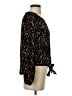 Buffalo by David Bitton Black Long Sleeve Blouse Size XS - photo 4