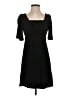 BCBGMAXAZRIA Solid Black Casual Dress Size XS - photo 1