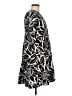 Fever Graphic Black Casual Dress Size L (petite) - photo 4