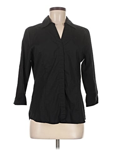 Riders by Lee 3/4 Sleeve Button-Down Shirt (view 1)