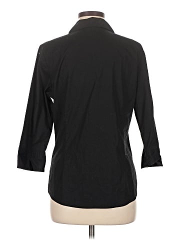 Riders by Lee 3/4 Sleeve Button-Down Shirt (view 2)