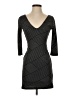 JACK Chevron-herringbone Black Cocktail Dress Size XS - photo 1