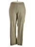 Ulla Popken Solid Green Casual Pants Size 20 - photo 1