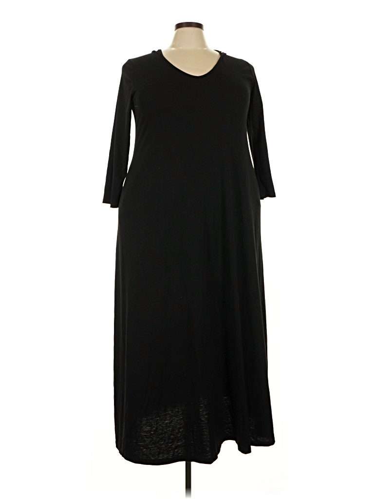 Pre-owned Assorted Brands Casual Dress In Black