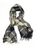 Yarnz Plaid Gray Blue Scarf One size - photo 1