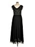 Jkara 100% Polyester Black Cocktail Dress Size 16 - photo 2