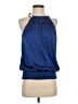 Forever 21 100% Polyester Blue Sleeveless Blouse Size S - photo 1