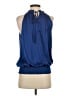 Forever 21 100% Polyester Blue Sleeveless Blouse Size S - photo 2