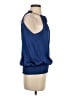 Forever 21 100% Polyester Blue Sleeveless Blouse Size S - photo 4