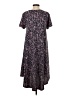 Lularoe Print Gray Casual Dress Size S - photo 2