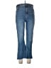 Ann Taylor LOFT Chevron-herringbone Blue Jeans Size 31 waist - photo 1