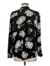 14th & Union 100% Polyester Black Long Sleeve Blouse Size M - photo 2
