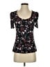 Catherine Malandrino Black Short Sleeve Top Size XS - photo 1
