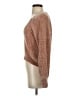 Express 100% Polyester Metallic Brown Pullover Sweater Size XS - photo 5