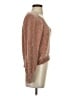 Express 100% Polyester Metallic Brown Pullover Sweater Size XS - photo 4