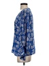 Vince Camuto 100% Polyester Blue 3/4 Sleeve Blouse Size XS - photo 5