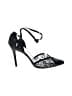 Stuart Weitzman Graphic Black Heels Size 8 1/2 - photo 1