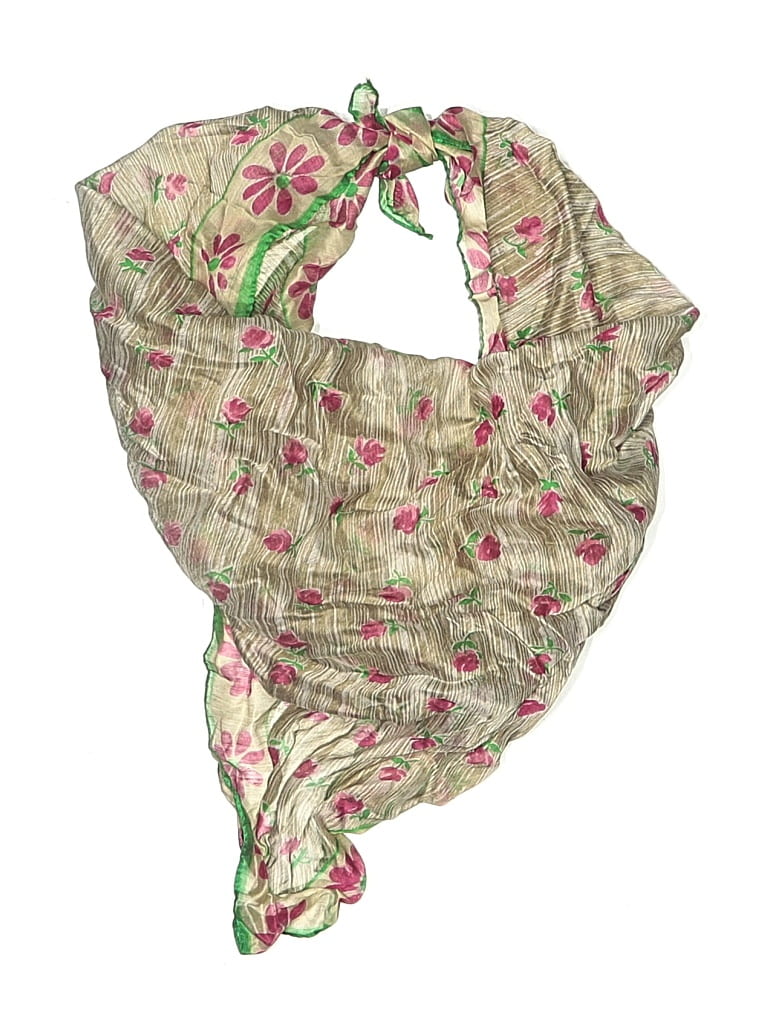 Pre-owned Assorted Brands Scarf In Brown