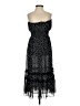 blu dahlia 100% Polyester Polka Dots Black Cocktail Dress Size S - photo 2