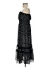 blu dahlia 100% Polyester Polka Dots Black Cocktail Dress Size S - photo 5