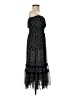 blu dahlia 100% Polyester Polka Dots Black Cocktail Dress Size S - photo 4