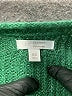LC Lauren Conrad Solid Green Pullover Sweater Size XS - photo 7