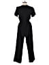 Jasambac Solid Black Jumpsuit Size S - photo 2