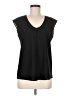 J.Crew Factory Store 100% Polyester Black Sleeveless Top Size 6 - photo 1