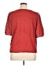 Ann Taylor LOFT Red Short Sleeve Blouse Size XL - photo 2