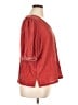 Ann Taylor LOFT Red Short Sleeve Blouse Size XL - photo 4