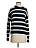 Banana Republic Factory Store Stripes Silver Pullover Sweater Size S - photo 1