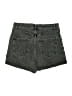Express Gray Denim Shorts Size 8 - photo 2