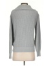 Ann Taylor LOFT 100% Cotton Gray Pullover Sweater Size XS - photo 2