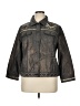 Chico's Graphic Brown Jacket Size XL (3) - photo 1